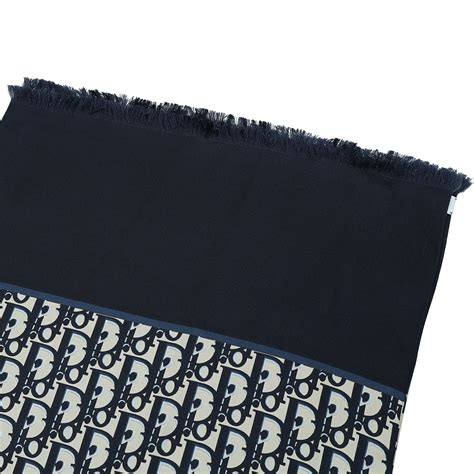 dior toile oblique navy blue stole hongkong|Scarves & Shawls .